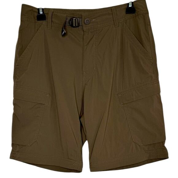REI Co-op Sahara Men's Olive Cargo Shorts Size 30w x 30L - Picture 2 of 9